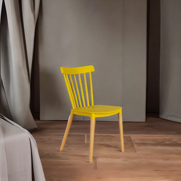 Silla Rail amarilla - Imagen 3