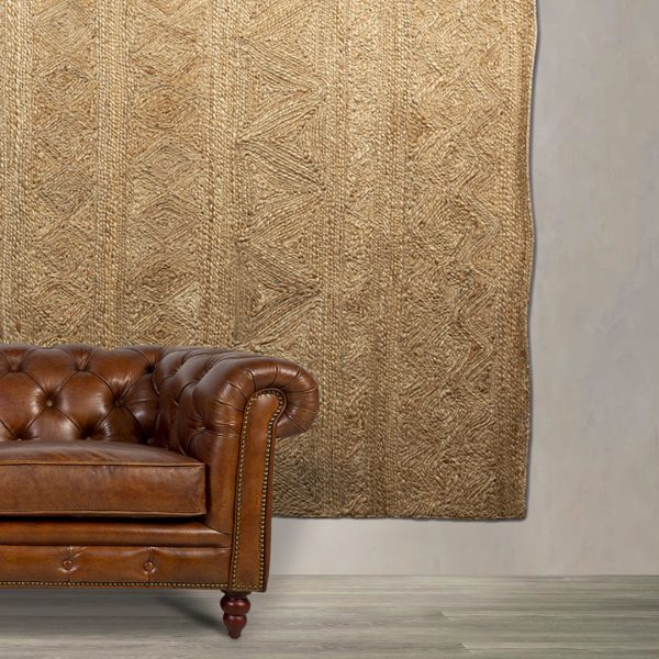 Tapete Yute joya 160x230cm - Imagen 2
