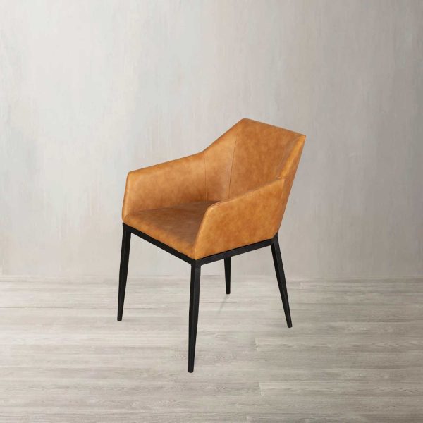 Silla de comedor Ellis miel - Imagen 2