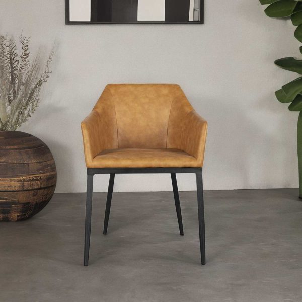 Silla de comedor Ellis miel - Imagen 4