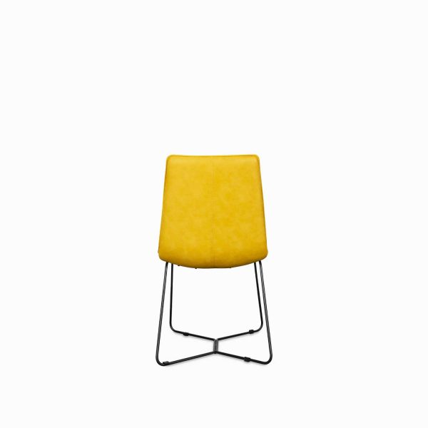Silla de comedor Slope mostaza - Imagen 6