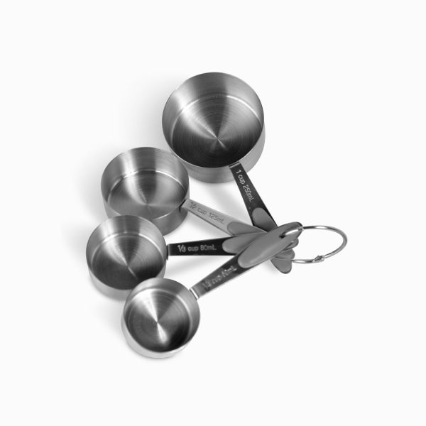 Set de tazas medidoras acero