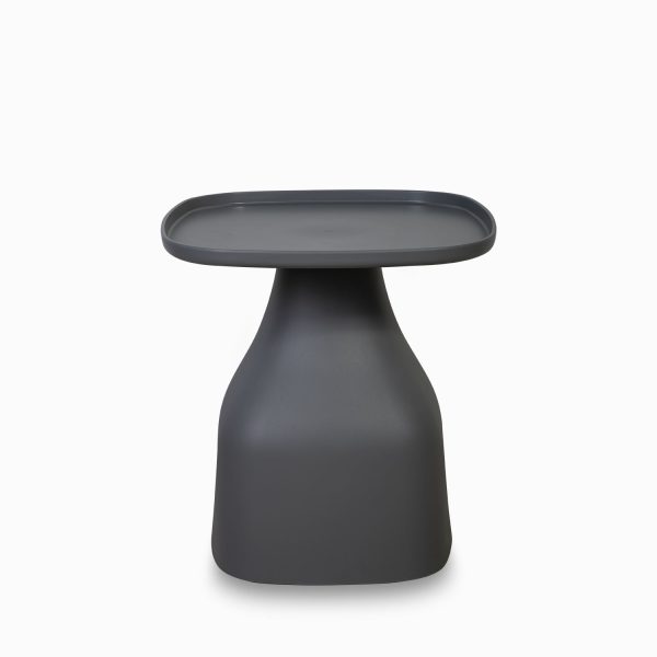Mesa auxiliar breton gris 50x48x48 - Imagen 4