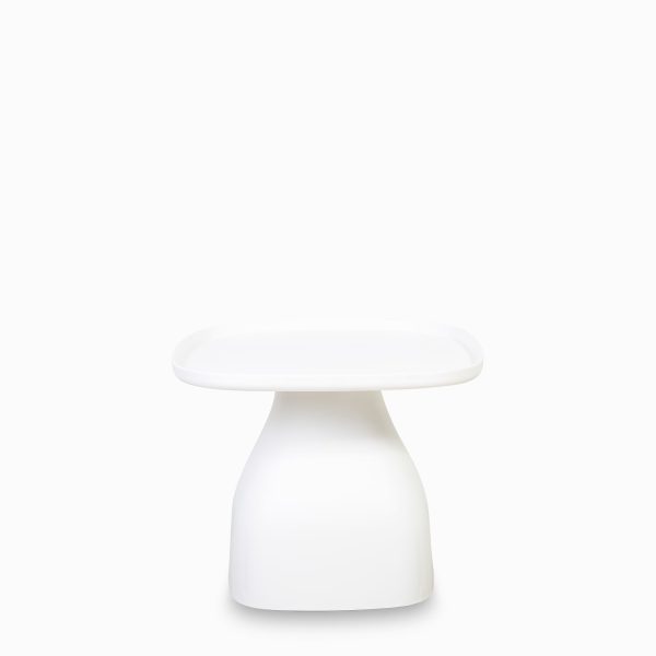 Mesa auxiliar breton blanca 38x48x48 - Imagen 4