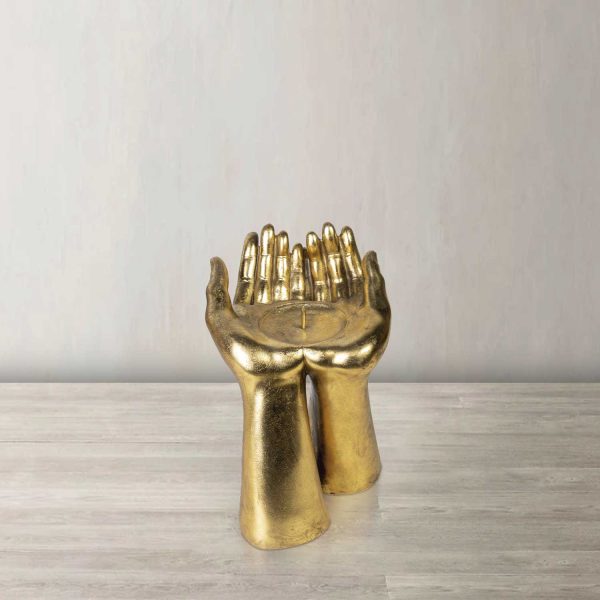 Candelabro mano doble - Imagen 2