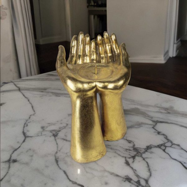 Candelabro mano doble - Imagen 4