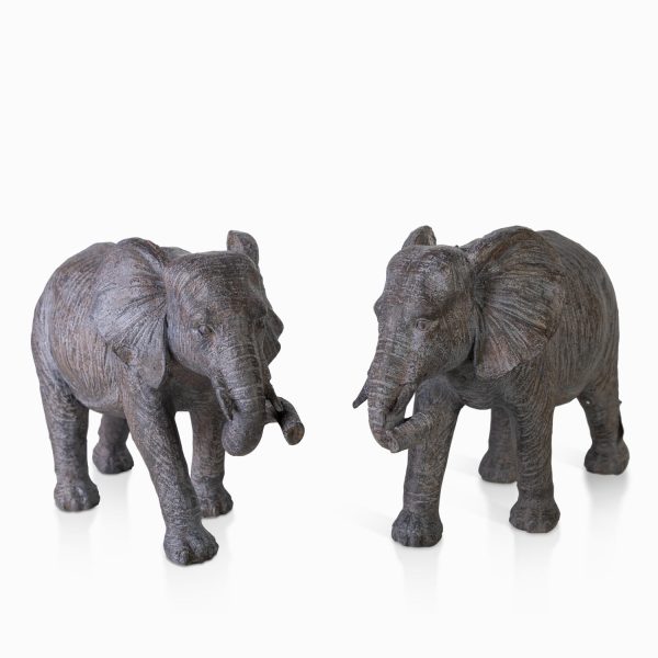 Elefante en resina 28x43x17cm