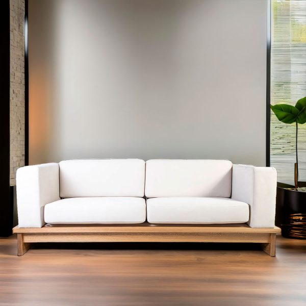Sofá Base Madera Beige - Imagen 4