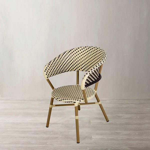 Silla de comedor Bistro beige