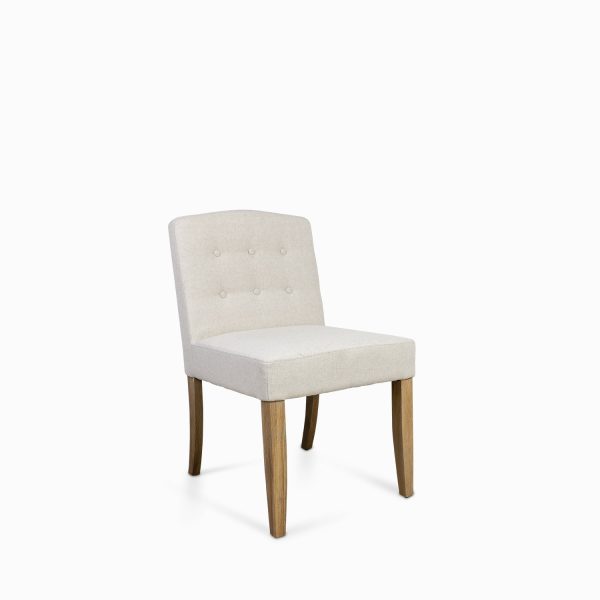 Silla comedor espaldar bajo capitoneado - Imagen 5
