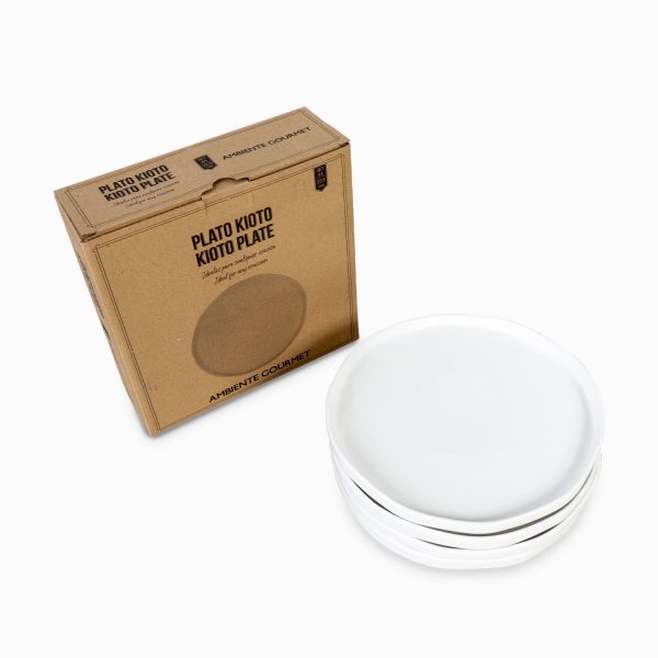 Plato kioto 22.8cm setx4 - Imagen 3