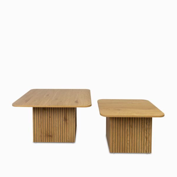 Set de mesas Cubo madera - Imagen 6
