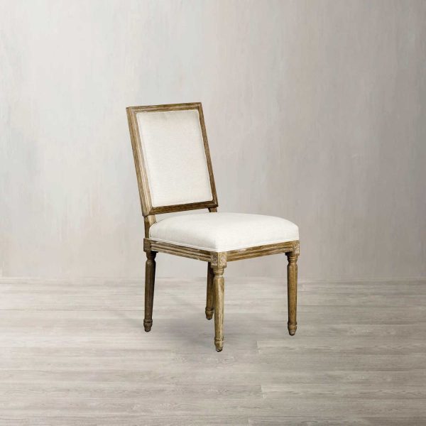 Silla de comedor cuadrada