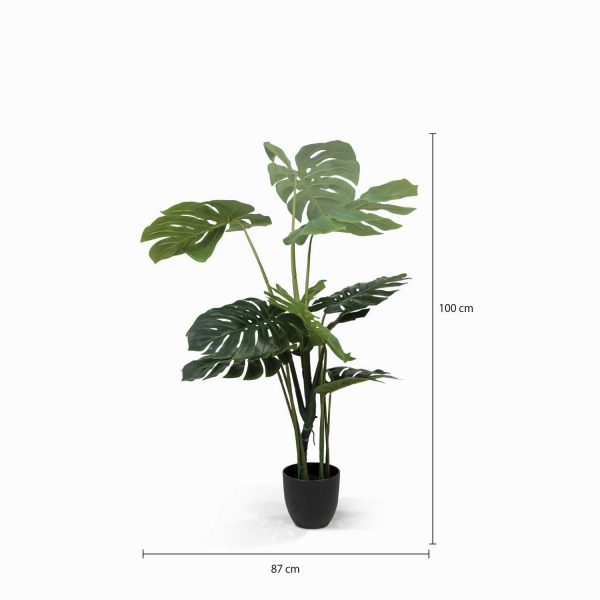 Planta Monstera Artificial 120 cm - Imagen 3