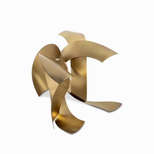 Escultura cangre dorada - Imagen 2