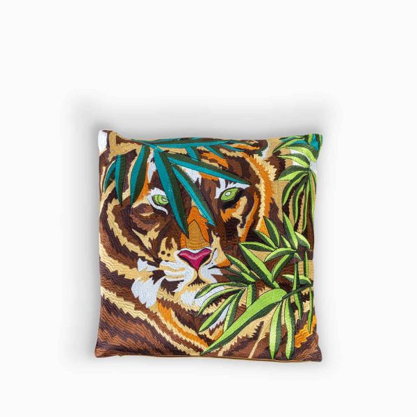 Cojin ramas tigre 45x45cm