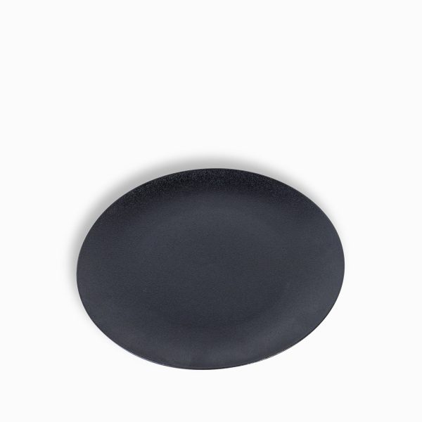 Plato base negro mate 30 cm - Imagen 2