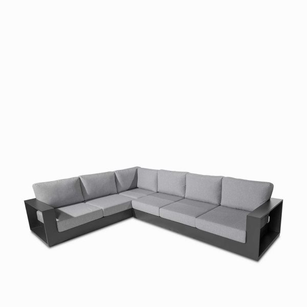 Sofa en l raja exterior - Imagen 2