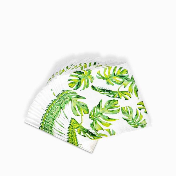 Servilletas hoja monstera 12.5cm - Imagen 3