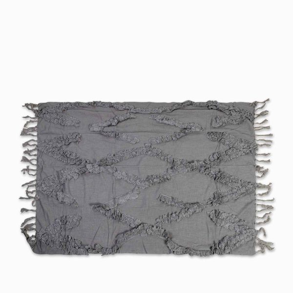 Manta lenni gris 130x170