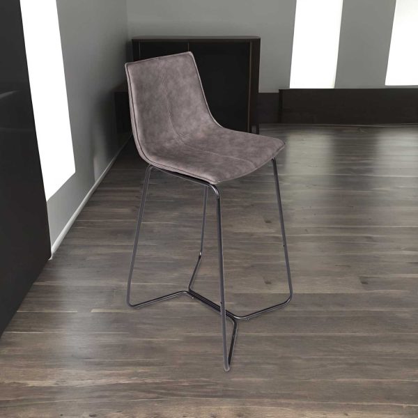 Silla Bar Slope Gris - Imagen 4