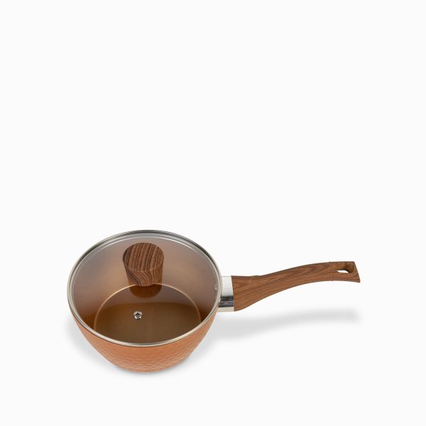 Olla con mango largo destro copper 18 cm - Imagen 2