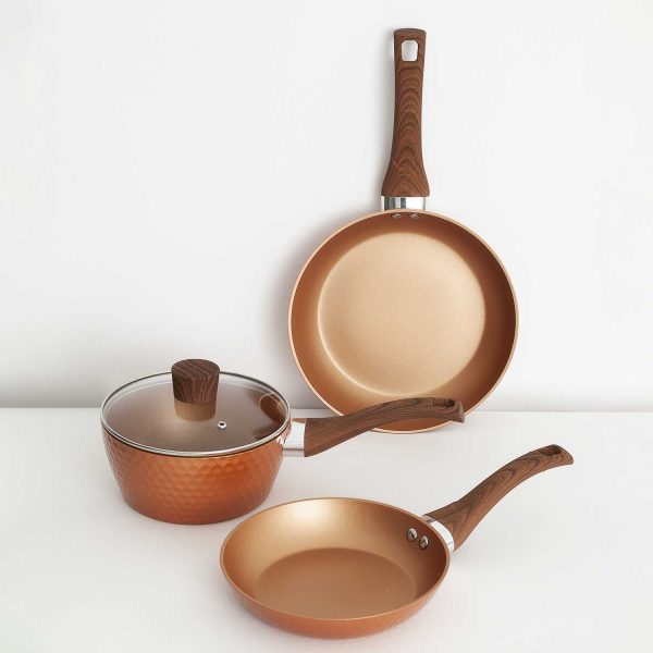 Olla con mango largo destro copper 18 cm - Imagen 5
