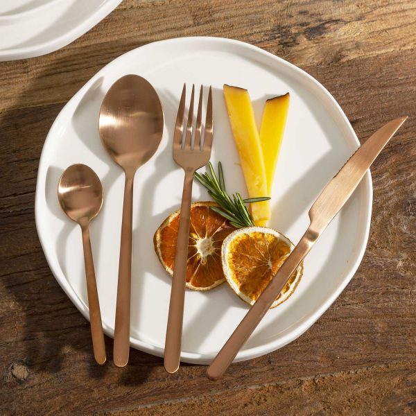 Set de cubiertos alton copper 16 pcs - Imagen 5