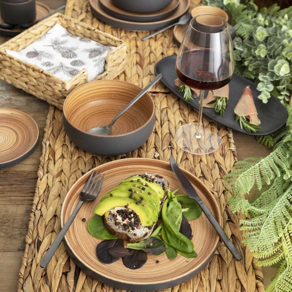 Set de cubiertos alton negro mate 16 pcs - Imagen 5