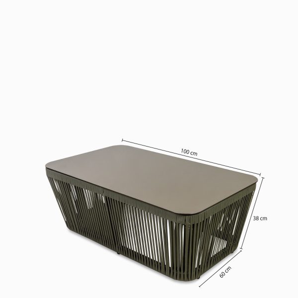 Mesa tegal rectangular - Imagen 3
