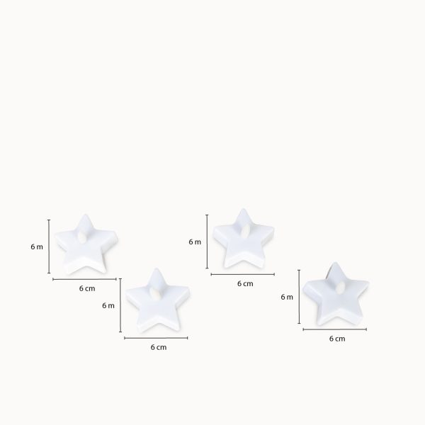 Set x 4 mini velas Estrella Led - Imagen 3