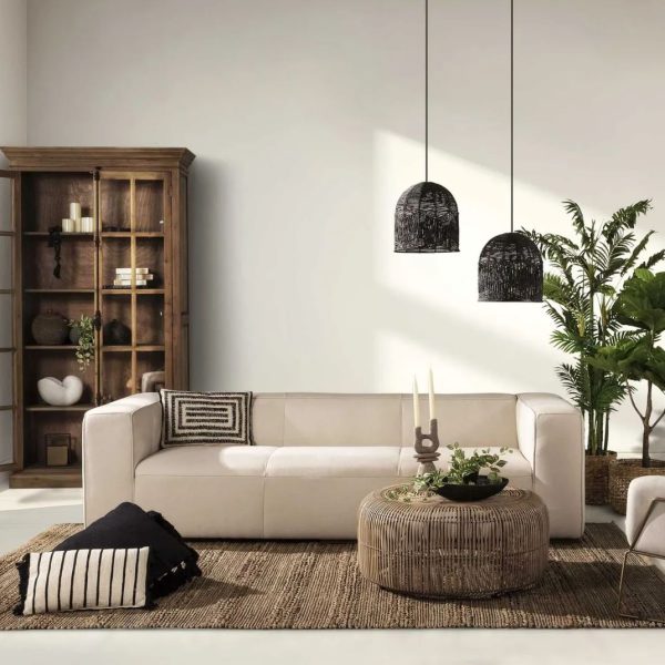 Sofá 3 puestos comfort lino beige - Imagen 4