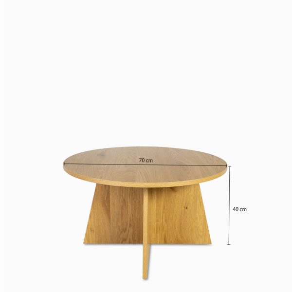 Mesa de centro adularia 45x70x70 - Imagen 3