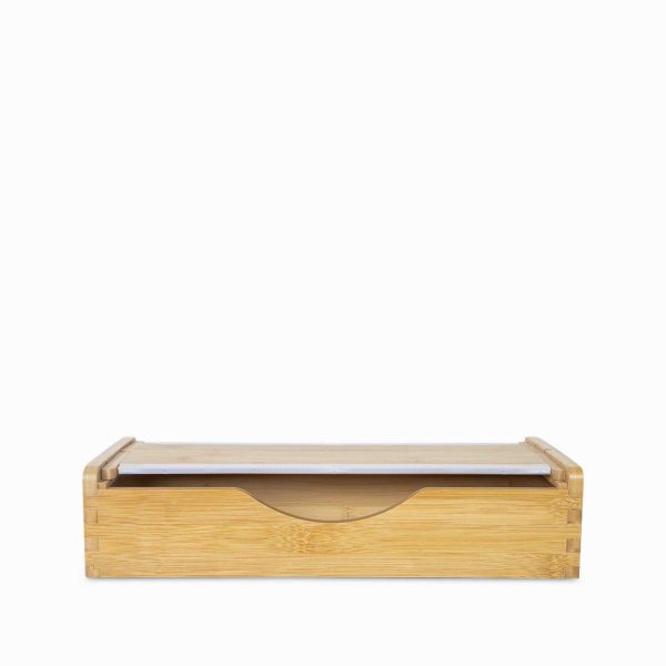 Dispensador para rollo de papel en bambu - Imagen 2