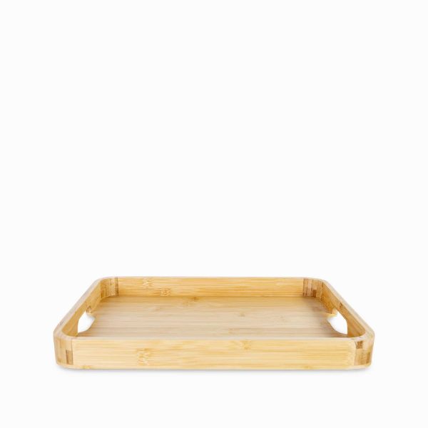 Bandeja en bambu mediana 38x27.8cm