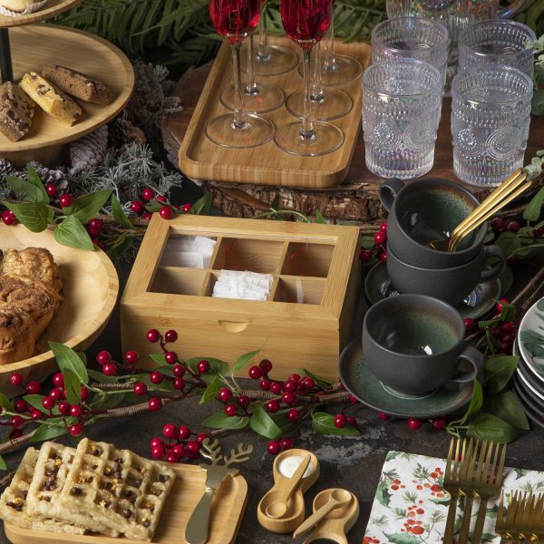 Caja para te en bambu - Imagen 6