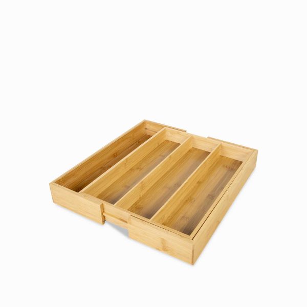 Caja para utensilios en bambu expandible - Imagen 2