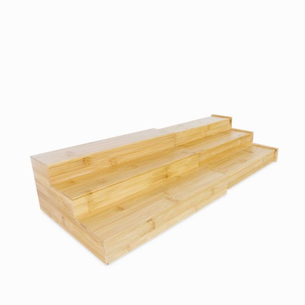 Rack organizador en bambú - Imagen 3