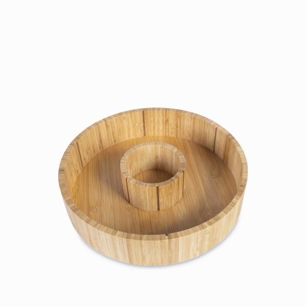 Chip and dip en bambu 35cm - Imagen 3