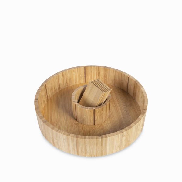 Chip and dip en bambu 35cm - Imagen 4