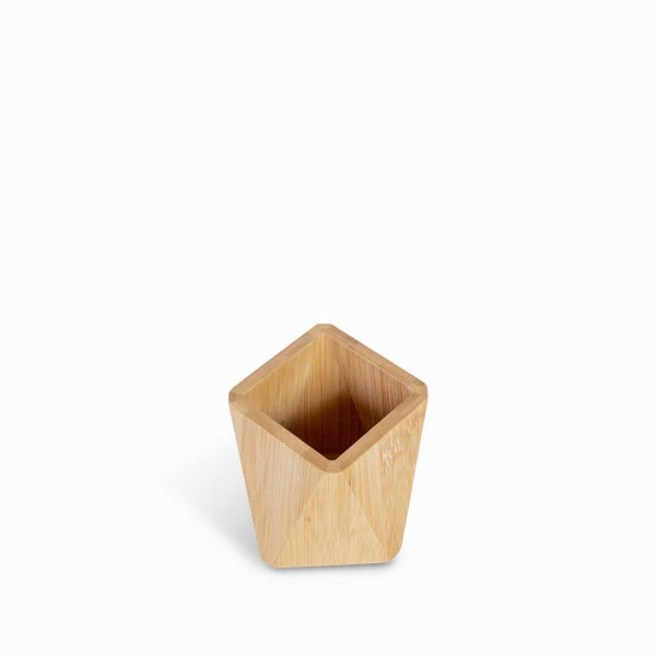 Recipiente en bambu irregular 10.5x10.5cm - Imagen 3