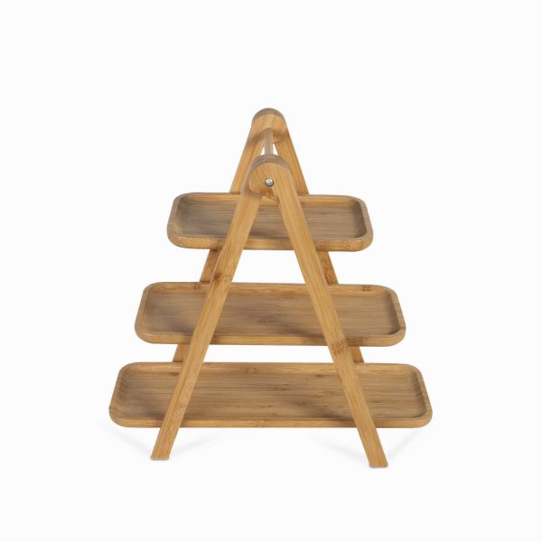 Torre en bambu tres niveles