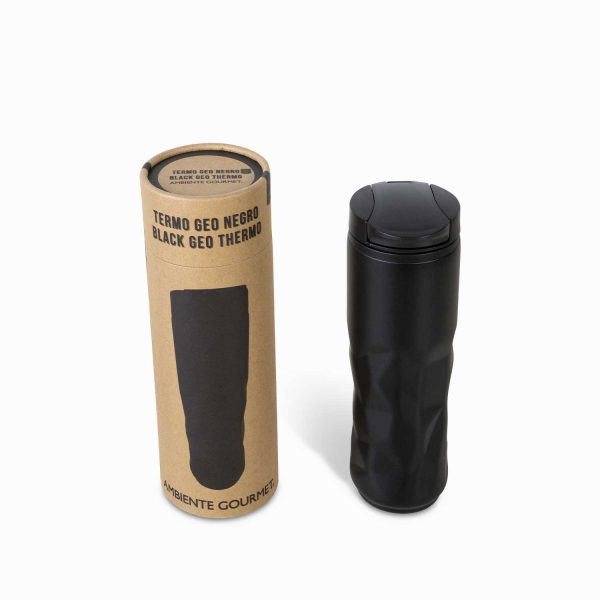 Termo geo negro 350ml