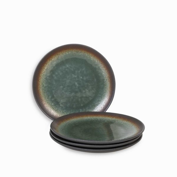 Plato mediano jade 20cm setx4 - Imagen 2