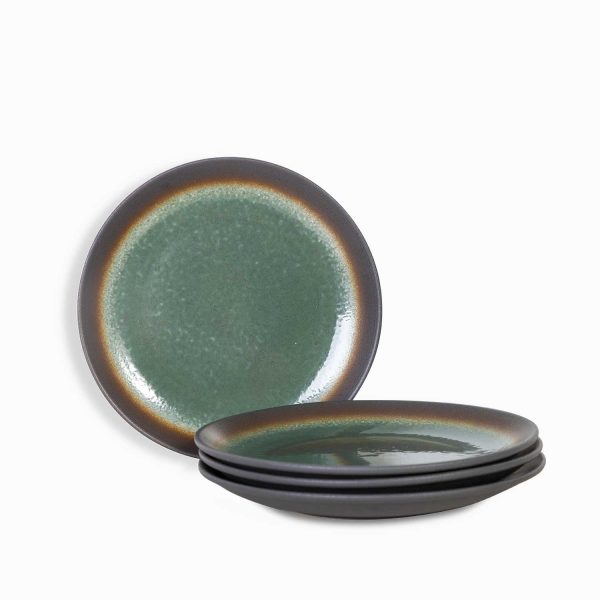 Plato principal jade 25cm setx4 - Imagen 2