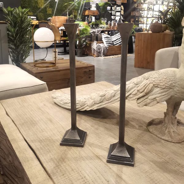 Candelabro mercury 55x10cm - Imagen 2