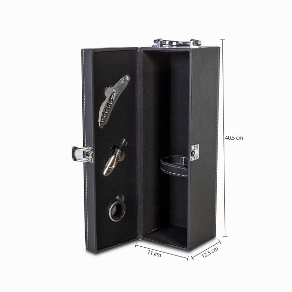 Set para botella de vino y accesorios x3 - Imagen 3