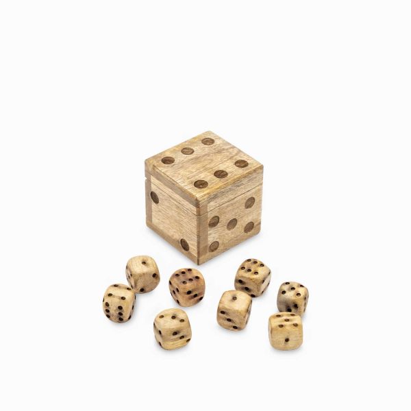 Juego dados en madera - Imagen 5