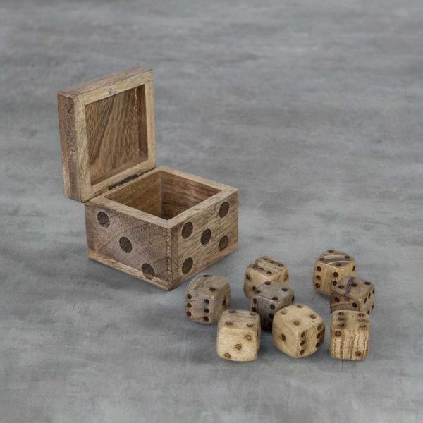Juego dados en madera - Imagen 2