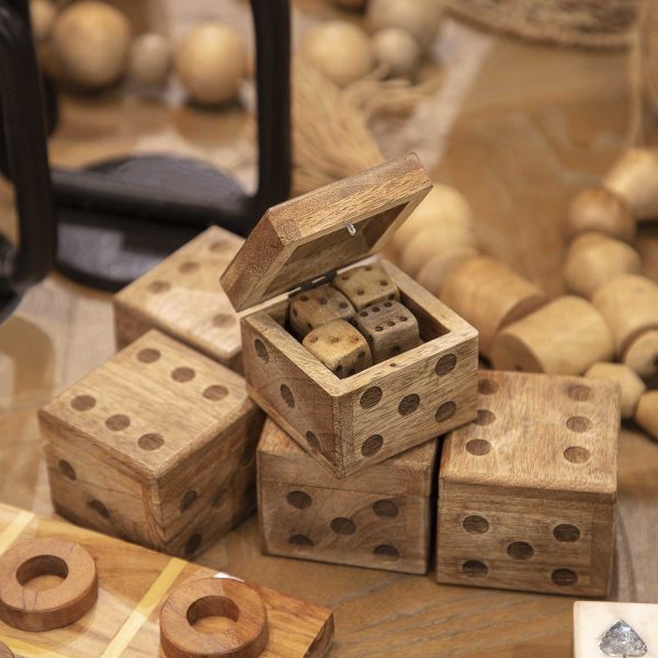 Juego dados en madera - Imagen 4